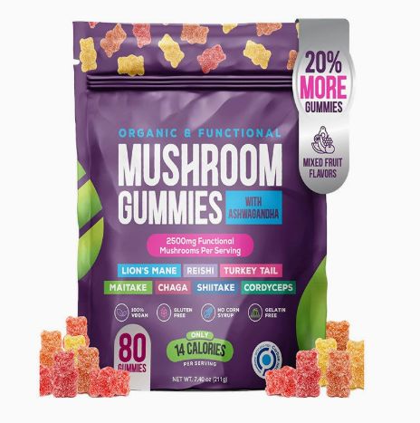 Organic and Functional Mushroom Gummies — product image