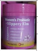 Women’s Probiotic + Slippery Elm — source package